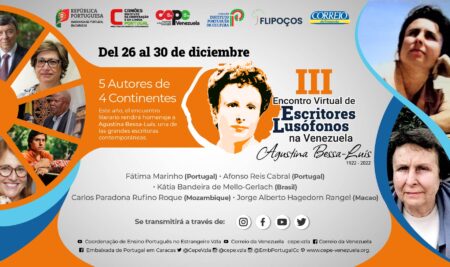 <strong>III Encuentro Virtual de Escritores Lusófonos en Venezuela reunirá a autores de cuatro continentes</strong>